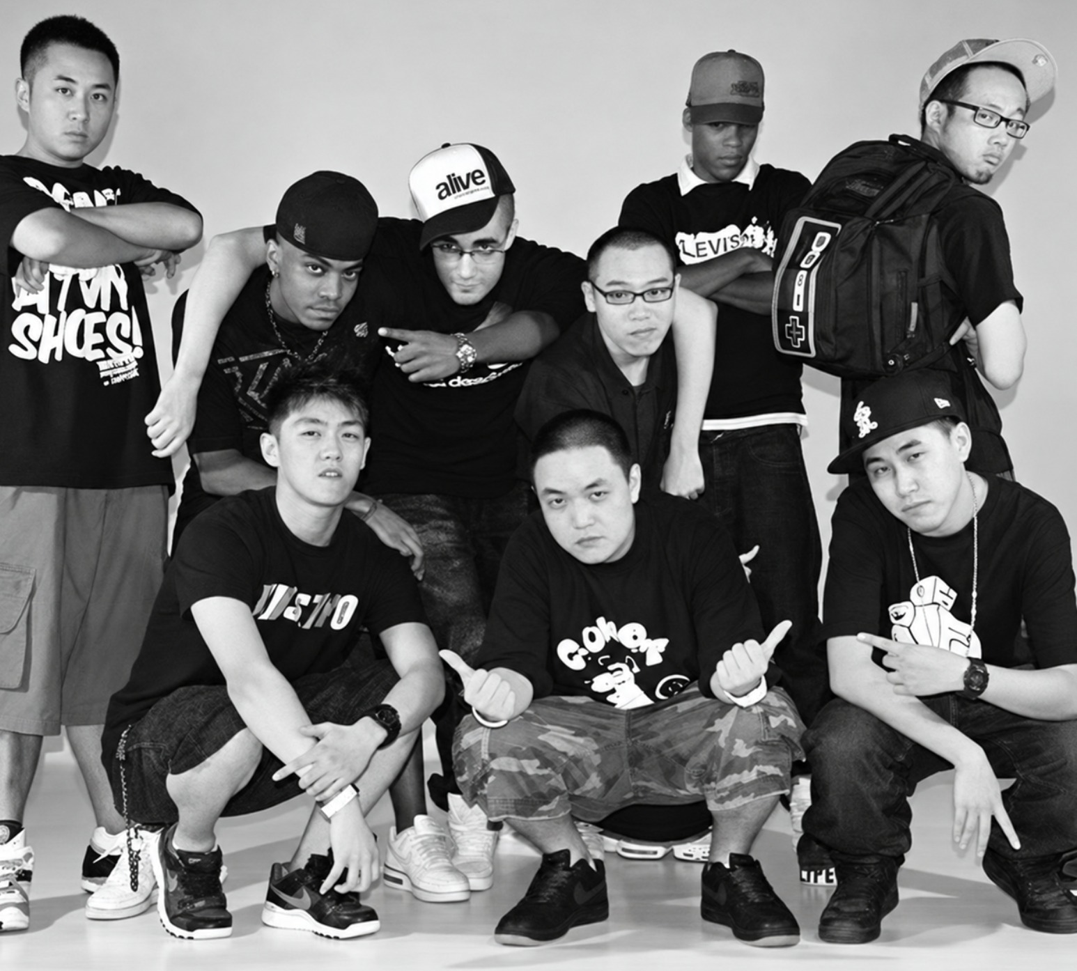 Bamboo crew group portrait