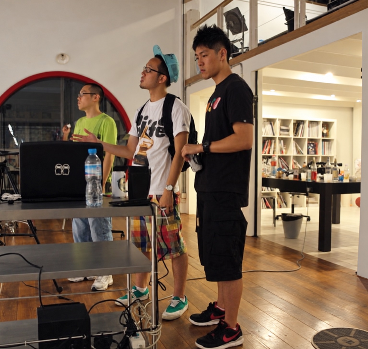 Behind the scenes at a Bamboo shoot