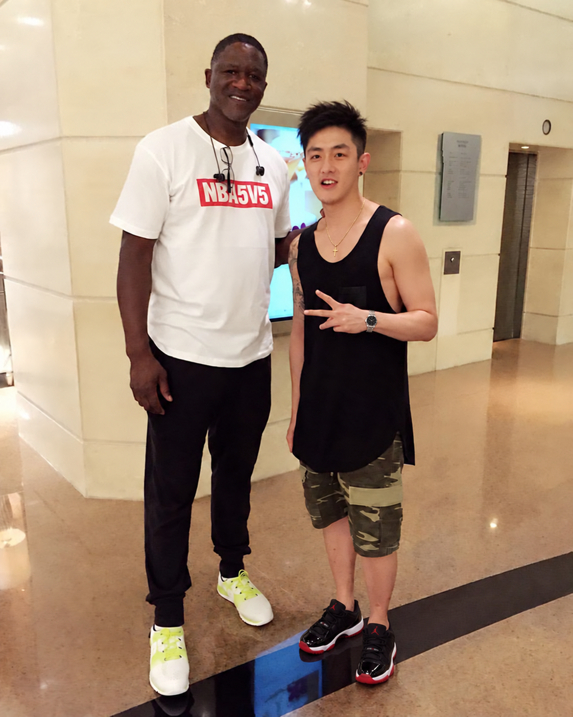 Stanley Yang with Nique