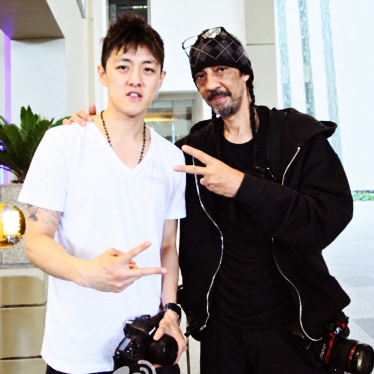 Stanley Yang with Futura