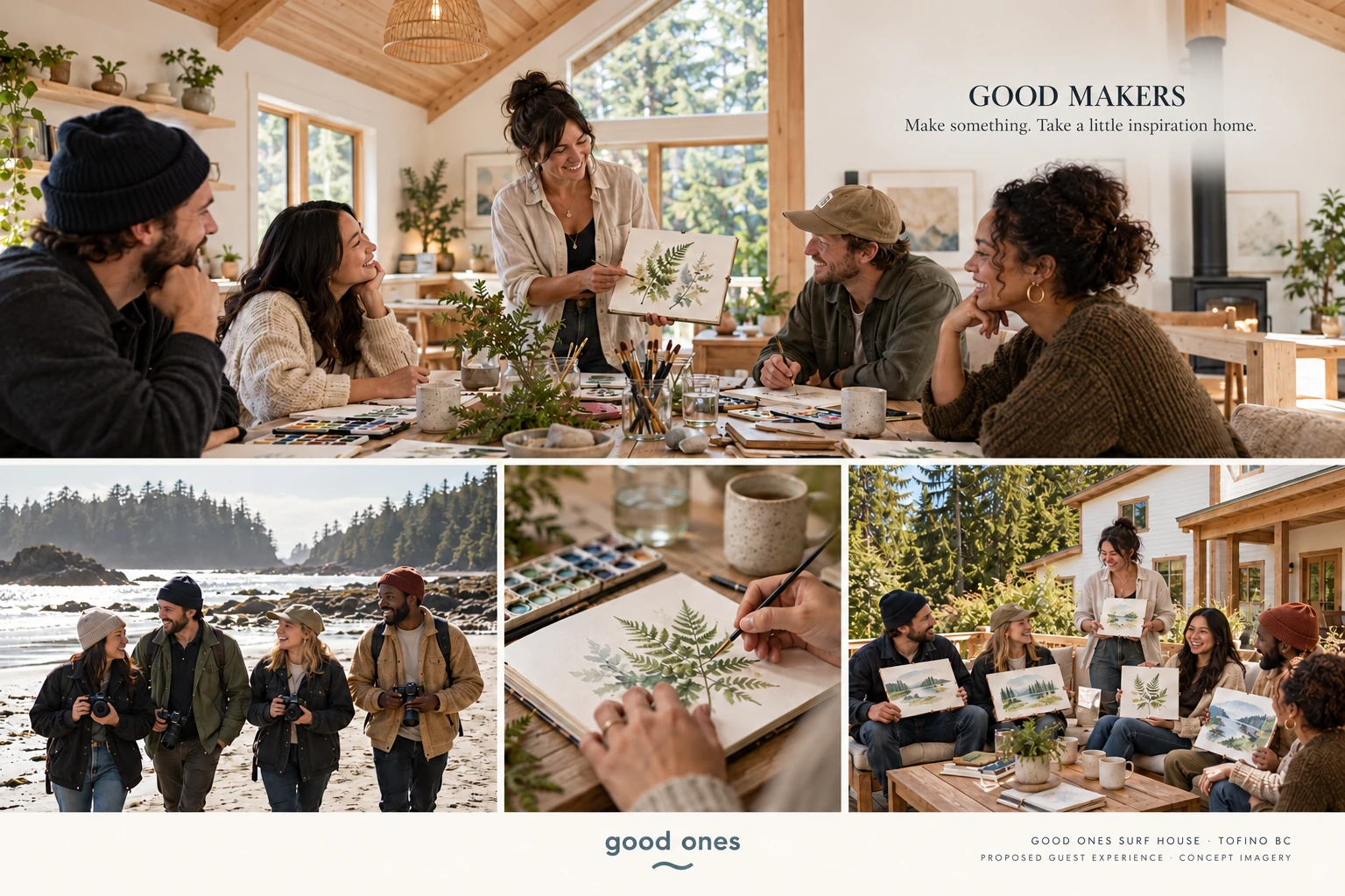 GOOD ONES SURF HOUSE — GOOD MAKERS / art, photography and creative workshops