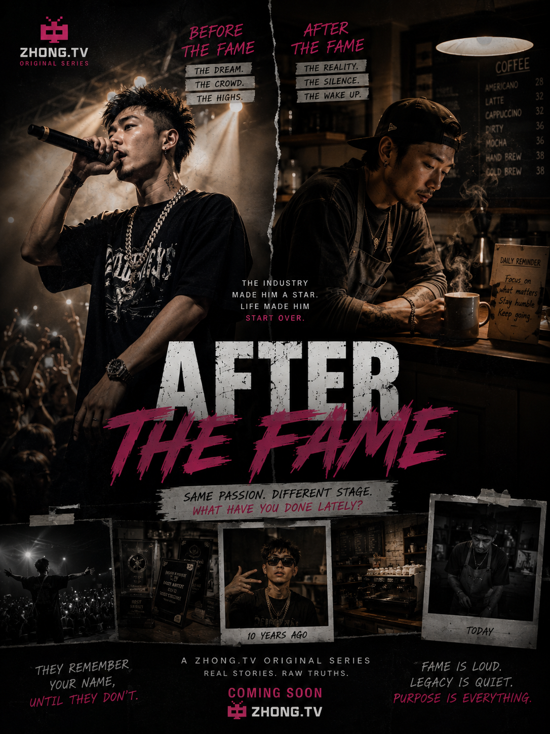 After the Fame — poster concept 1