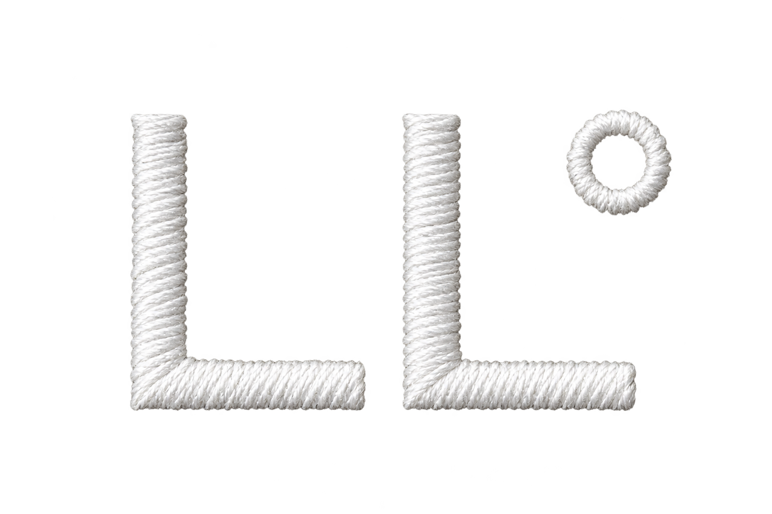 Stitched LL degree symbol