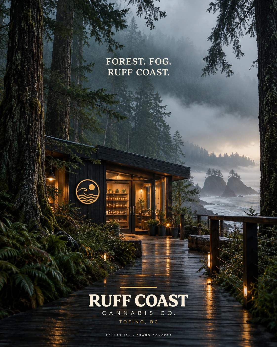RUFF COAST — Fogbound Cedar Boutique