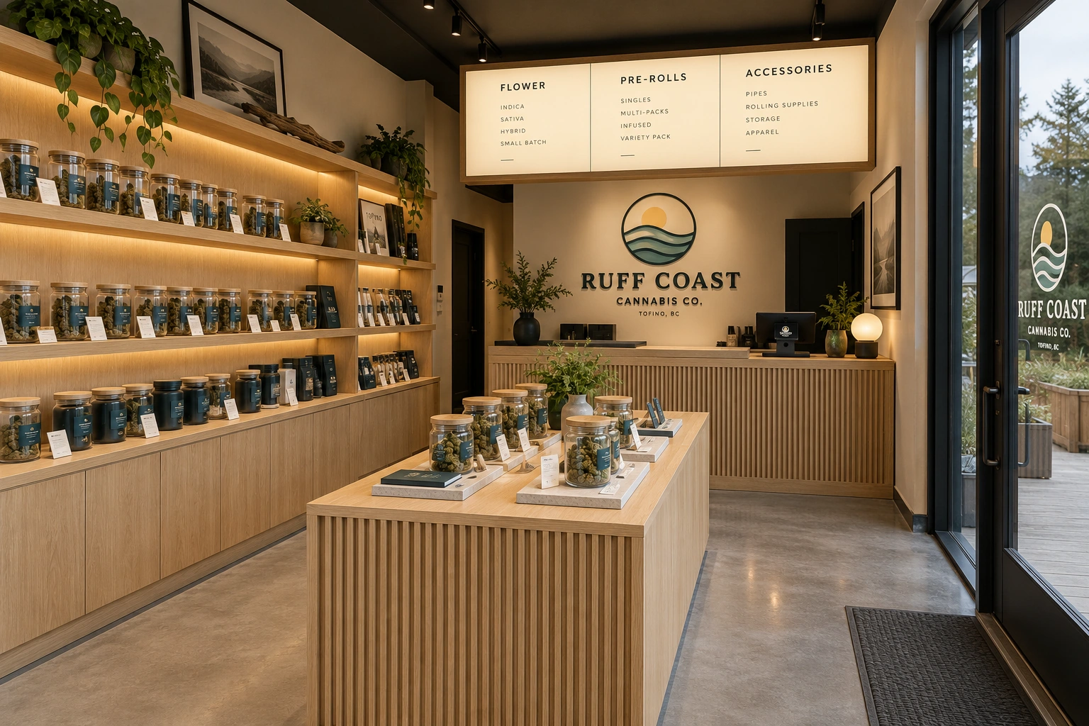 RUFF COAST — Retail interior and product display