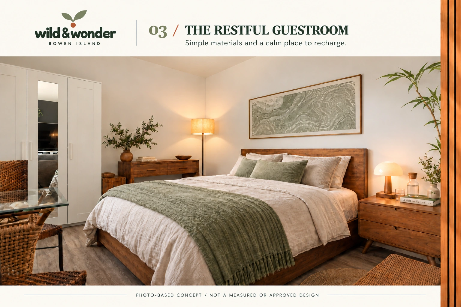 WILD & WONDER — 03 / The Restful Guestroom