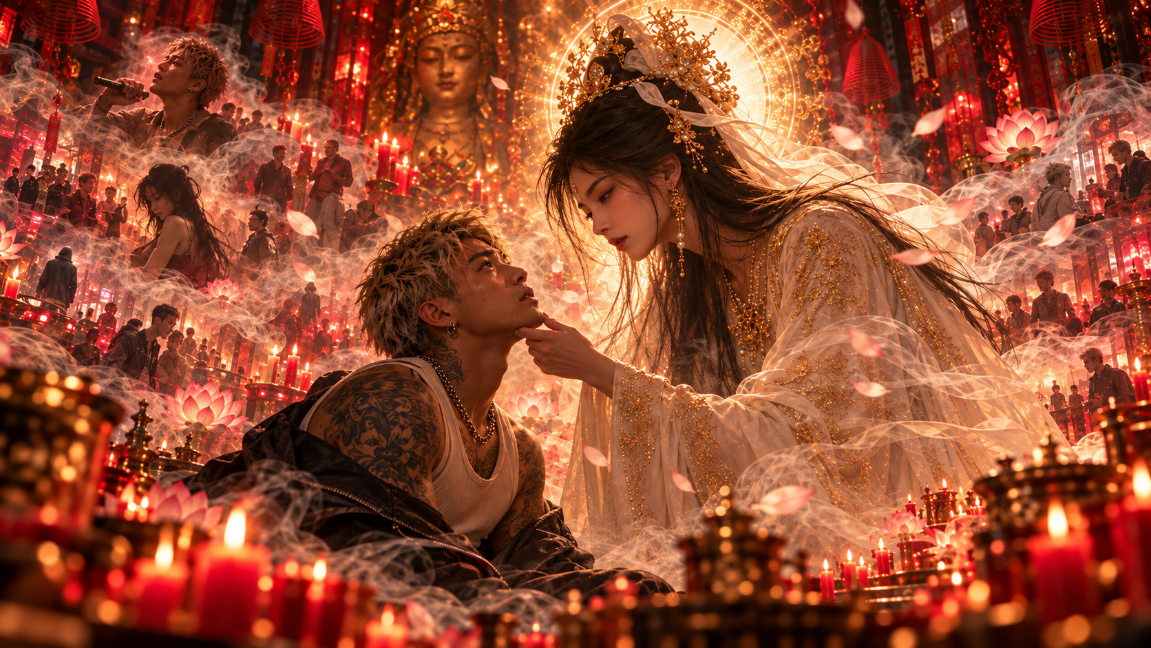 Kai and Guanyin — When We Were Kids